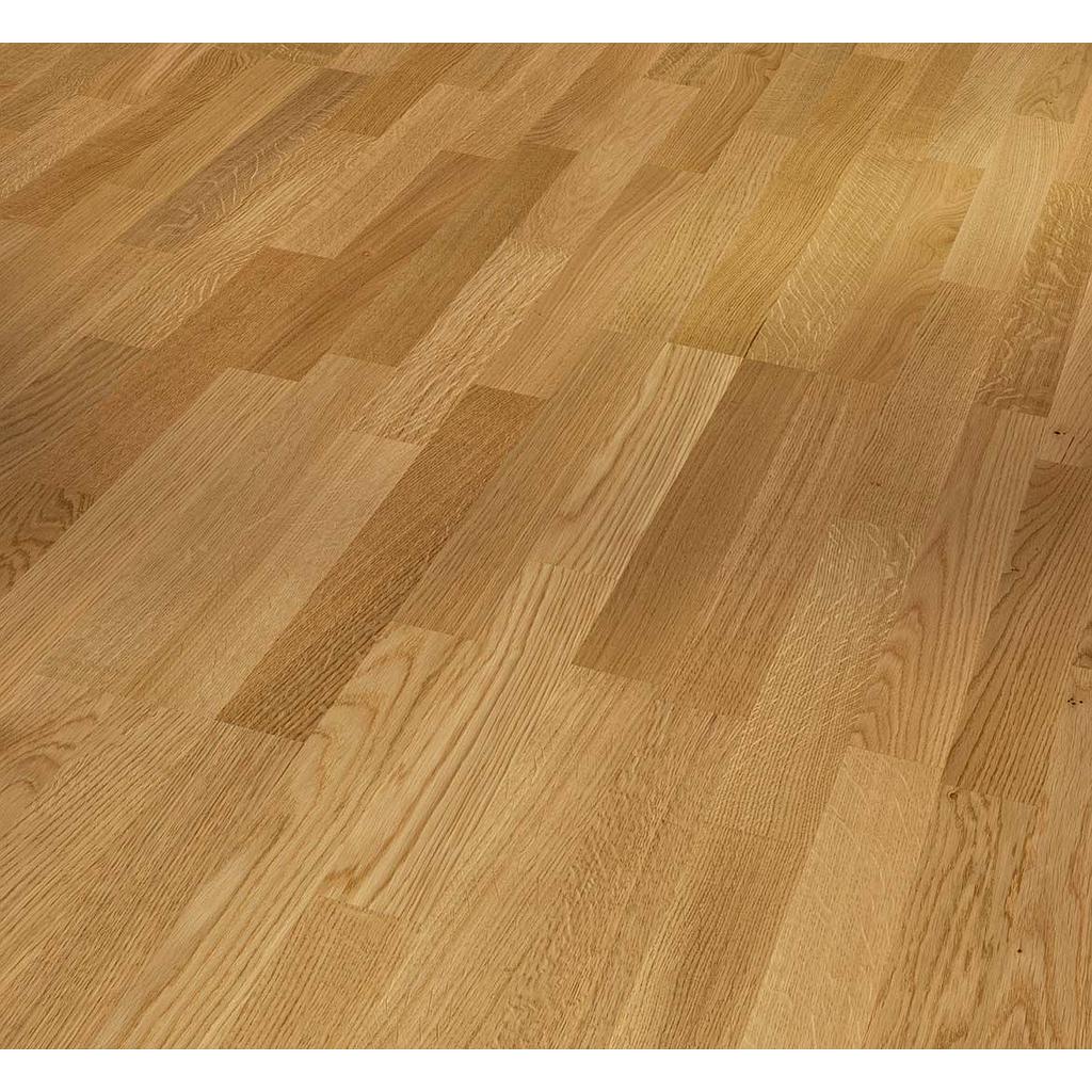 Parquet 3plis 3060 Natur - chêne VERNIS MAT 3-frises - 1080x185x13/3.6 mm - 1.998m2/cart.- 47.952m2/pal - 8kg/m2