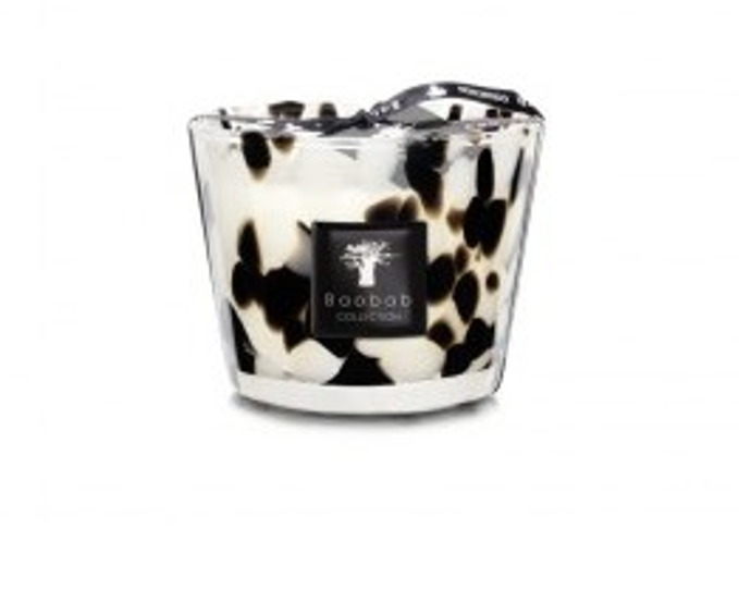 Baobab candle Max One Black Pearls