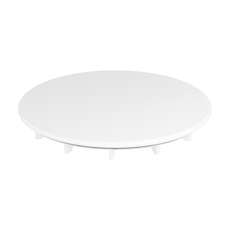 Couvercle d'écoulement émaillé KA 120 pour Superplan Plus pour garnitures d'écoulement 687772530000 / 687772510000 / 687772520000, standard, blanc