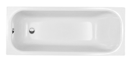 Baignoire Norm Classic 170 x 80 x 45 cm, acier isolation phonique, standard, blanc