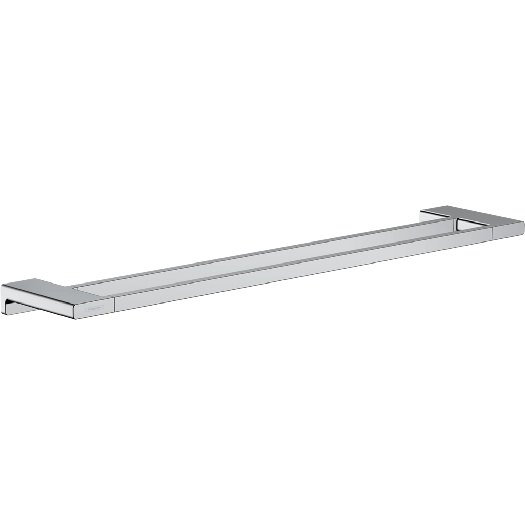Barre à linge AddStoris double 64,8 cm, entraxe 62,6 cm, chromé