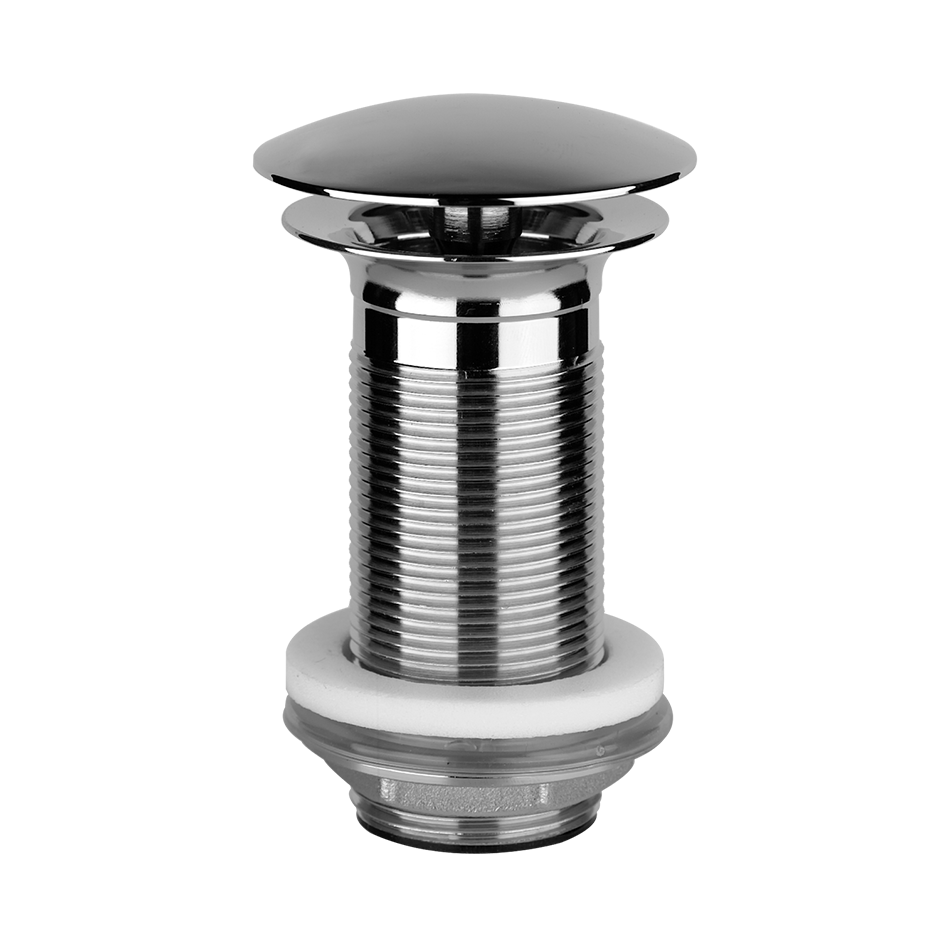 [1621C2234] Vidage Diam. 63 mm, capuchon 72 mm, EMPORIO, G 1-1/4", H 100 mm, toujours ouvert, sans trop-plein, 299, BLACK MATT PVD
