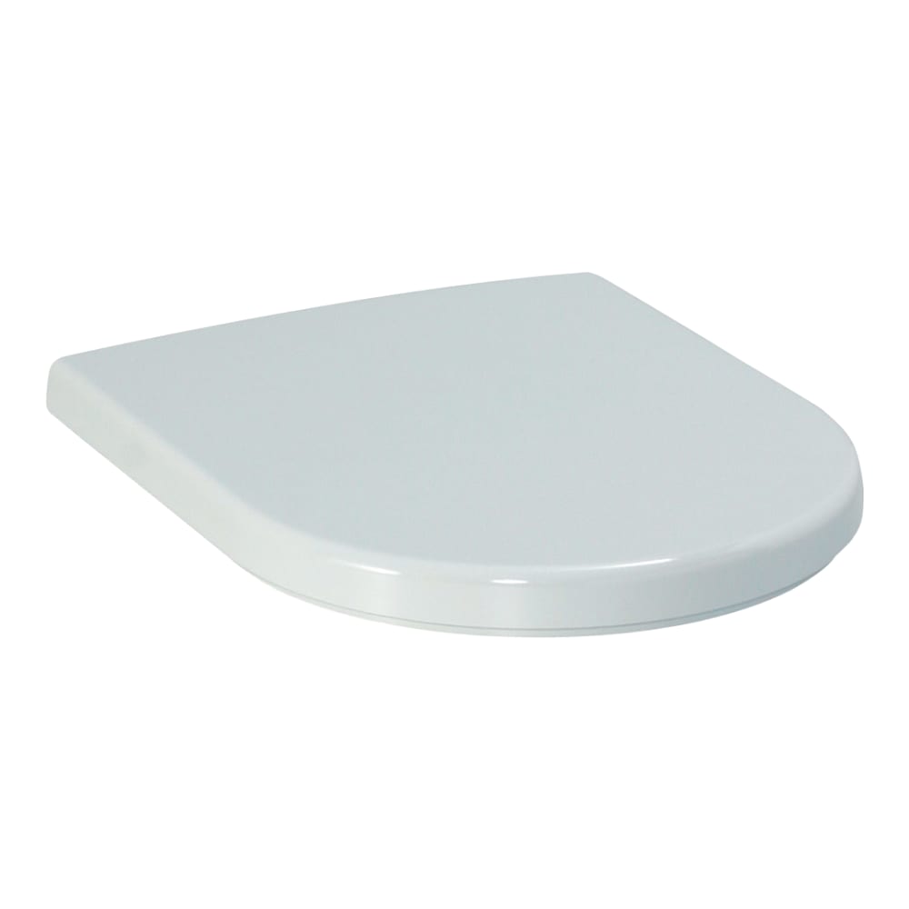 Siège de WC PANCA, SAVE avec couvercle, amovible abaissement automatique, antibactérien, blanc