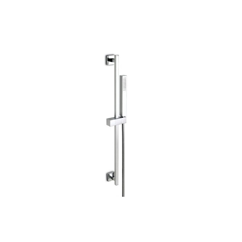 Glissière de douche 70 cm ERGO-Q, inclus flexible 150 cm et douchette à main, chromé