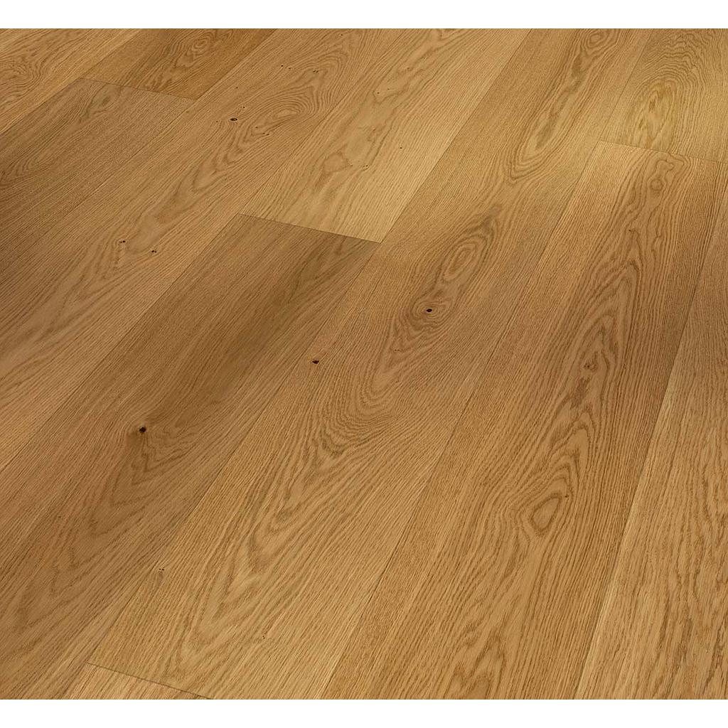 Parquet 3plis 3060 Natur- chêne vernis mat 1 frise monol.mini-chf- 2200x185x13 - 3.663m2/cart. - 117.216m2/pal. - 8kg/m2