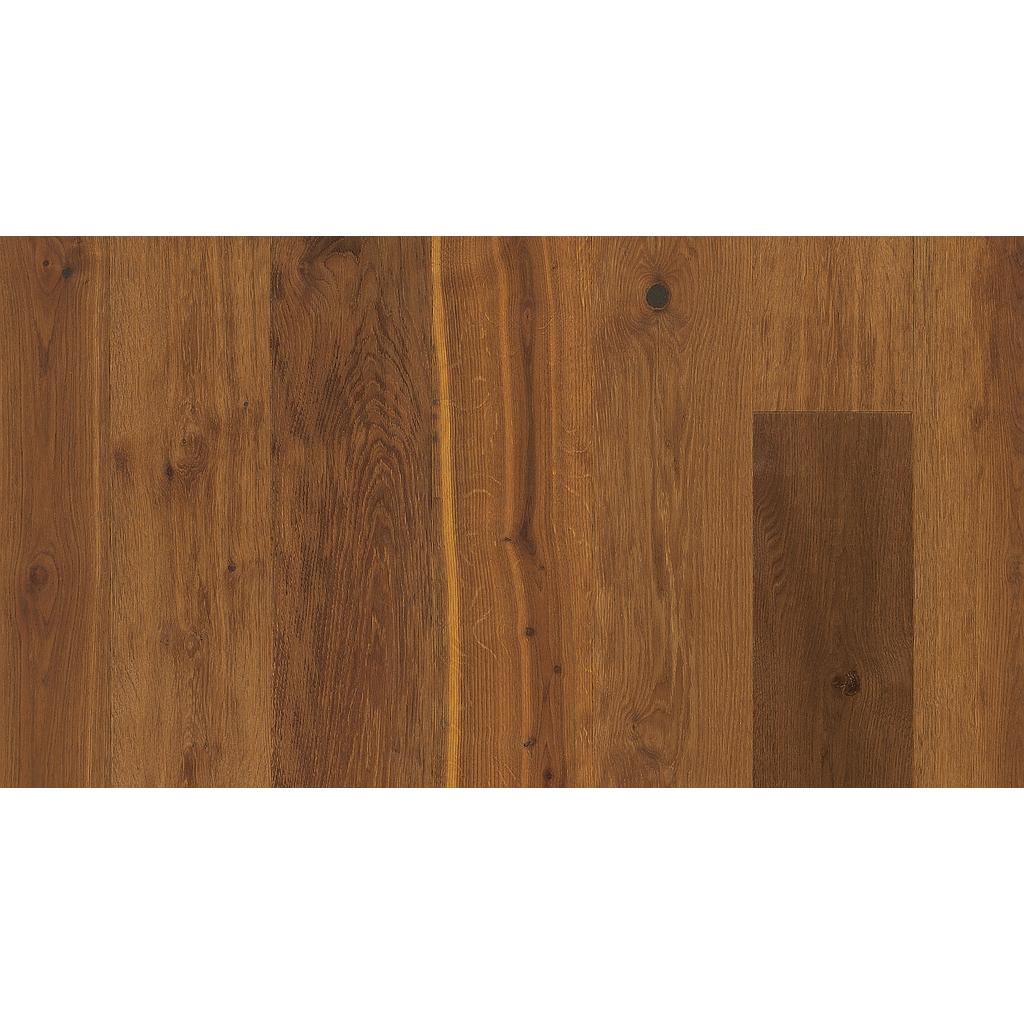 Parquet 3plis 3060 Living- chêne thermotra huilé nat. plus brossé monolame chanf.- 2200x185x13 - 3.663m2/cart. - 117.216m2/pal. - 8kg/m2