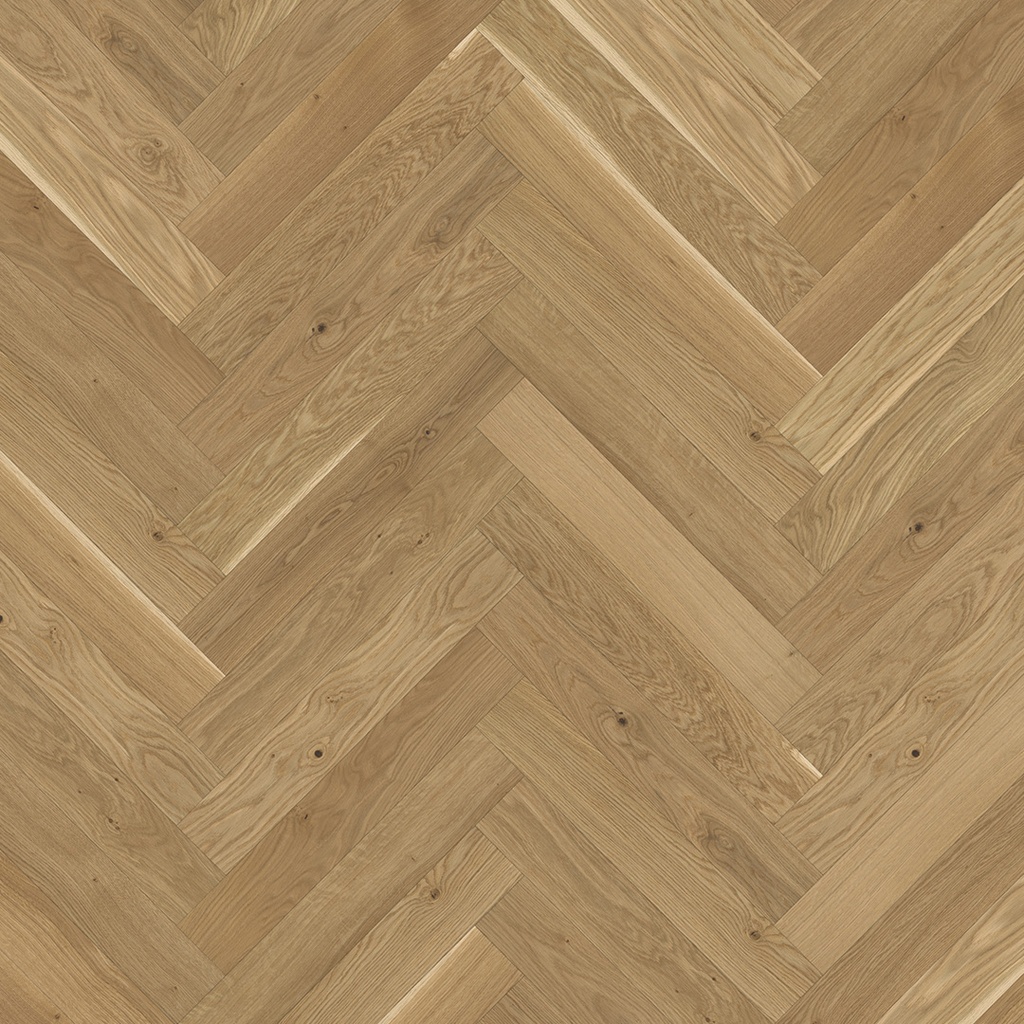 Parquet 3plis Trendtime 3 Living - CHÊNE HUILÉ NATUREL PLUS (pose à bâton rompu) - 1 frise monol.mini-chf- 570x95x10.5 - 1.083m2/cart. - 38.988m2/pal. - 5kg/m2