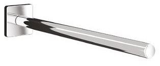 Porte-serviette FORUM QUADRA 45 cm, 1 bras fixe, chromé