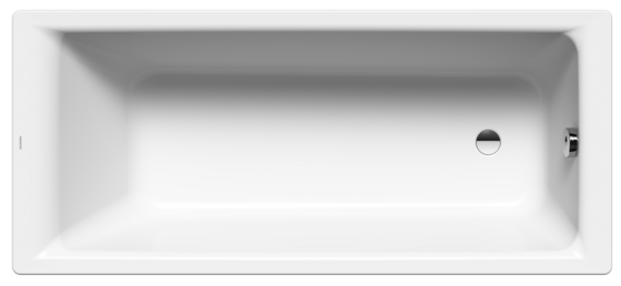 Baignoire 180 x 80 x 42 cm PURO, acier isolation phonique, standard, blanc