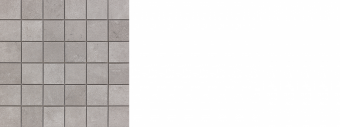 Ambienti mosaico (5x5) grigio 300x300x8.2 - ret - R10 B - V2 - 1.0m2 - 16.20 kg/ m2 - 11 pcs/box - 30.00 m2/palette