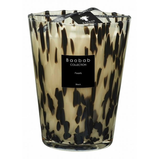 BAOBAB Candle Max 24 Black Pearls