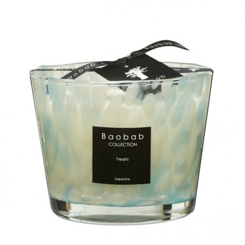 BAOBAB Candle Max 10 Sapphire Pearls