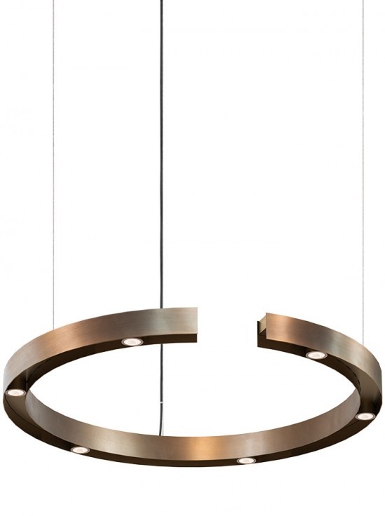 Astor suspended bronze Ø100cm