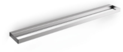 Barre modulaire INDISSIMA 1600 mm avec lumière LED 4000 K, 1712 Lumen, 12 watt (convient pour le positionnement sous le miroir), acier inoxydable brossé