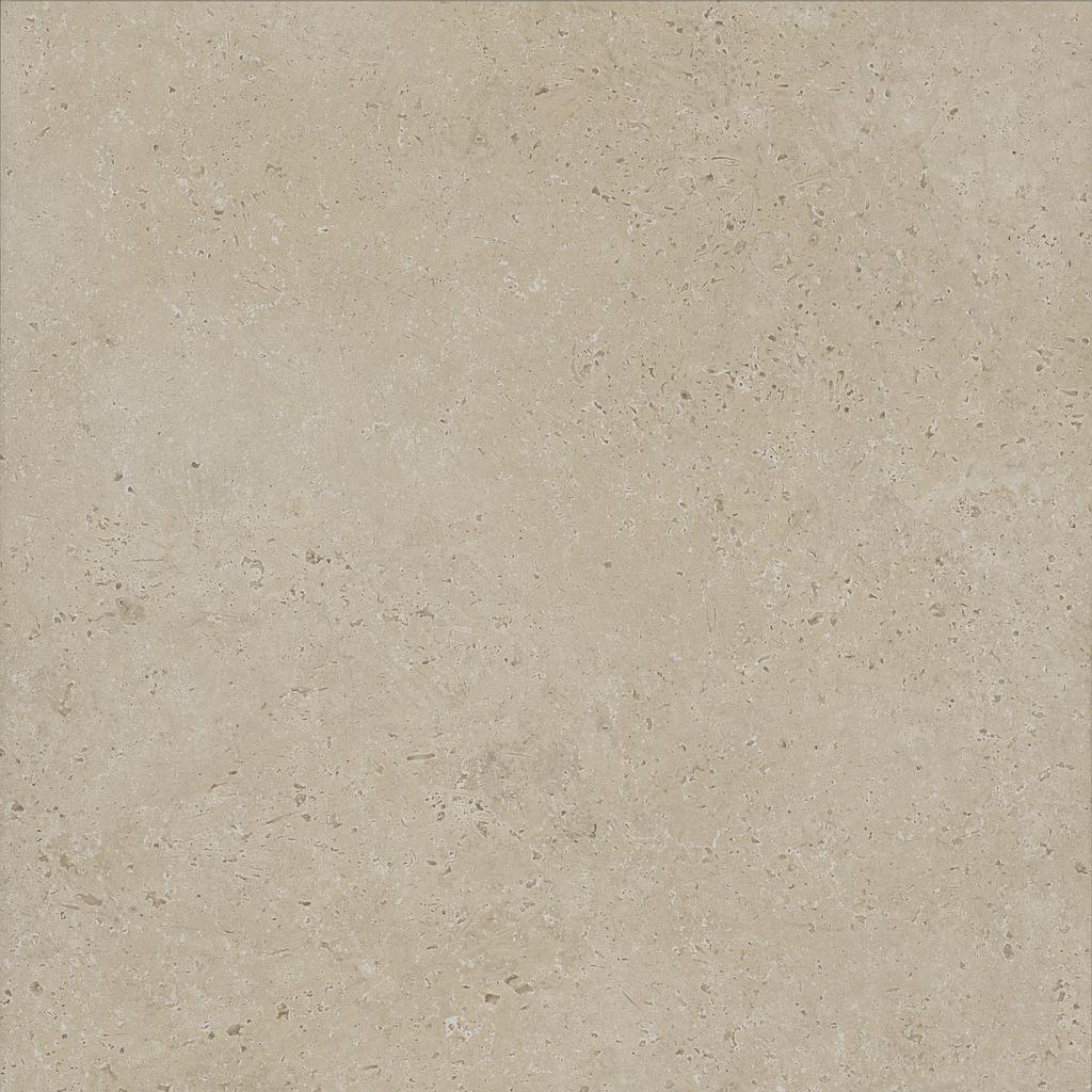 Travertin sable 600x600x20 coloré dans la masse, rectifié, R11C - 0.72m2/cart. - 21.6m2/pal. - V2