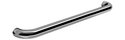 Barre d'appui INEOLINE PURE 60 cm, acier inoxydable DesignGrip, matériel de fixation inclus, mat