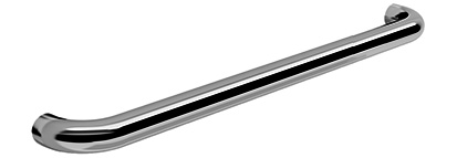 Barre d'appui INEOLINE PURE 80 cm, acier inoxydable DesignGrip, matériel de fixation inclus, mat