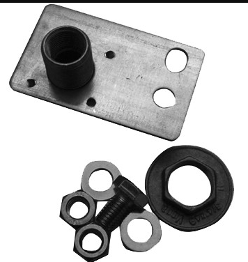[1626C0019] Kit de pré-installation, en combinaison avec sensowasch, pour bâti supports avec consoles horizontales (Starck F)