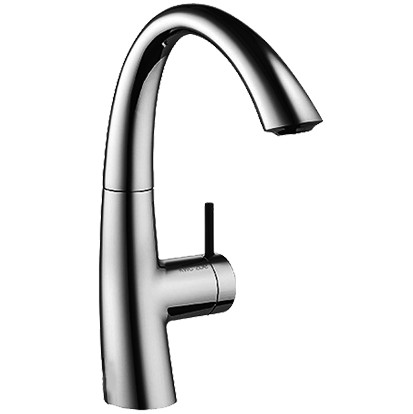 [1621C1430] Mélangeur de lavabo ZOE S 150 mm, goulot orientable sans vidage groupe acoustique I - Chromé
