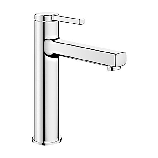 [1621C1295] Mélangeur de lavabo AVA 2.0 S 145 mm, goulot fixe vidage Push Open, chromeline