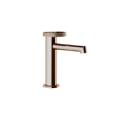 [1621C1404] Mélangeur de lavabo ANELLO, S 128 mm, goulot fixe, sans vidage, avec flexible de raccordement 3/8", groupe acoustique NT, 030 Cuivre PVD