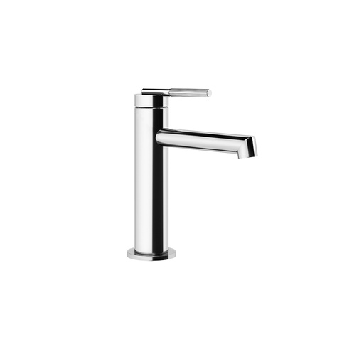 [1621C1407] Mélangeur de lavabo INGRANAGGIO, S 128 mm, goulot fixe, sans vidage, avec flexible de raccordement 3/8", groupe acoustique NT, chromé