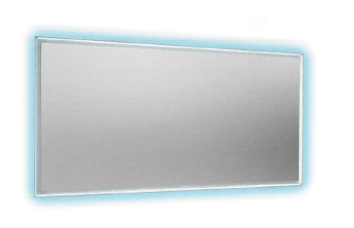 [1617C0495] Miroir "LUNA FREE" rétroéclairé à LED lumière naturelle 4000 K - L500xH700xP28 mm - avec châssis arrière en aluminium, sans prise ni interrupteur