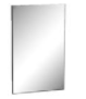 [16GEN5208] Miroir cadre alu 4mm sur cadre ABS, dim.800x900x22mm pour pose horizontale/verticale, vide technique 18mm. fixations.