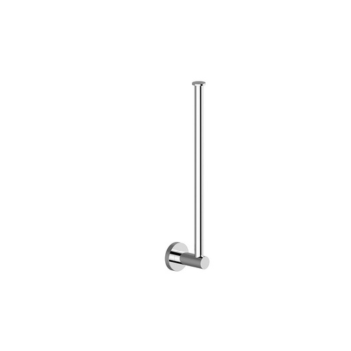 [1690C1148] Porte-papier WC de réserve LUINO 37.3 x 5.4 x 7.5 cm chromé