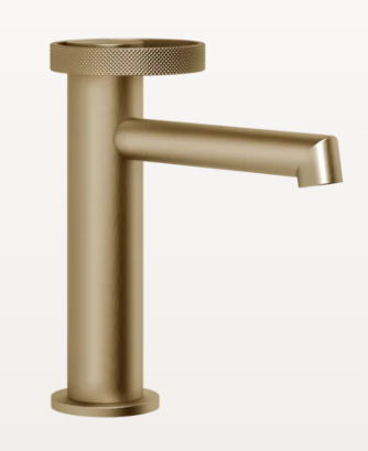 [1621C2241] Mélangeur de lavabo ANELLO, S 128 mm, goulot fixe, sans vidage, avec flexible de raccordement 3/8", groupe acoustique NT, 726 Warm bronze