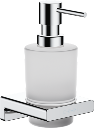 [1690C1603] Distributeur lotion AddStoris modèle mural, récipient en verre, contenance 200 ml, chromé
