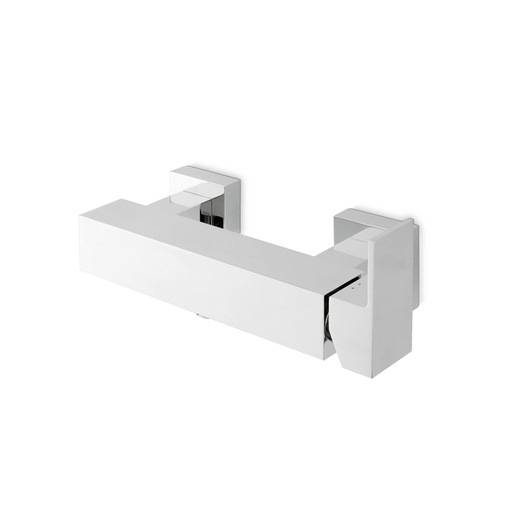 [1621H0075] Mélangeur de douche ERGO-Q, E 150 mm, nu, avec raccords excentriques, 1/2" x 3/4", chromé