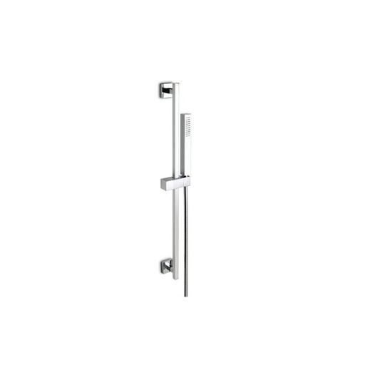 [1621H0077] Glissière de douche 70 cm ERGO-Q, inclus flexible 150 cm et douchette à main, chromé