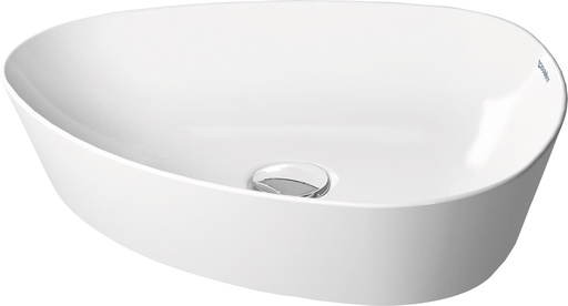 [1624C0589] Lavabo à poser CAPE COD 50 x 40,5 cm, céramique DuraCeram, sans trop-plein, sans trou robin., standard, blanc