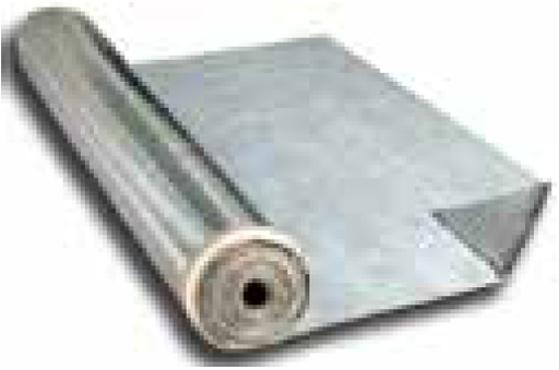 [1490C0192] Sous-couche isophonique pour parquet et sol laminés, caoutchouc avec pare-vapeur alu, Performer 3000 A - ép. 3.0 mm, 1.00 x 7.50 m (7.5 m2/rl. - 315 m2/pal.)