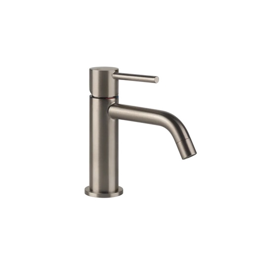 [1621C1058] Mélangeur de lavabo VIA TORTONA S 127 mm, goulot fixe sans vidage, tuyaux de raccordement flexibles 3/8", groupe acoustique I, débit 5 l/min, 149 Finox
